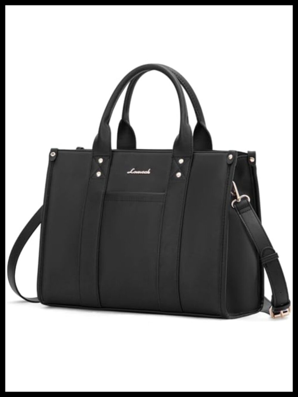 Leather Tote Bag Purse Satchel Shoulder Crossbody Top Handle Zipper